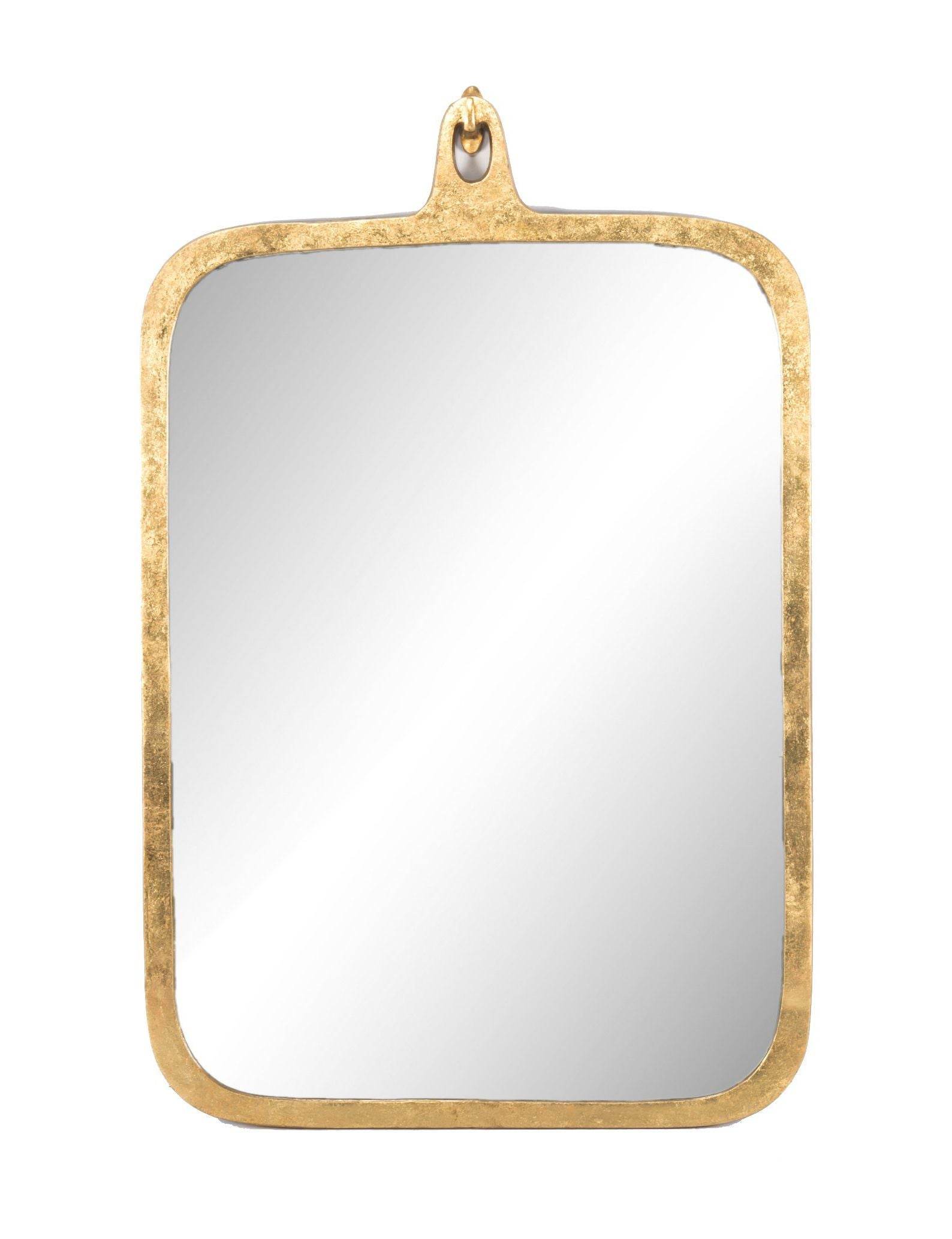 Handy Gold Decorative Mirror - Mirrorwalla